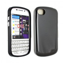 Blackberry Q10 TPU Gel Case (Black)